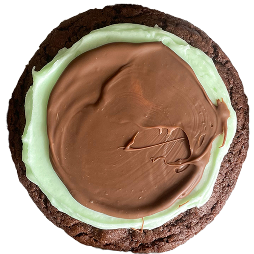 Mint brownie