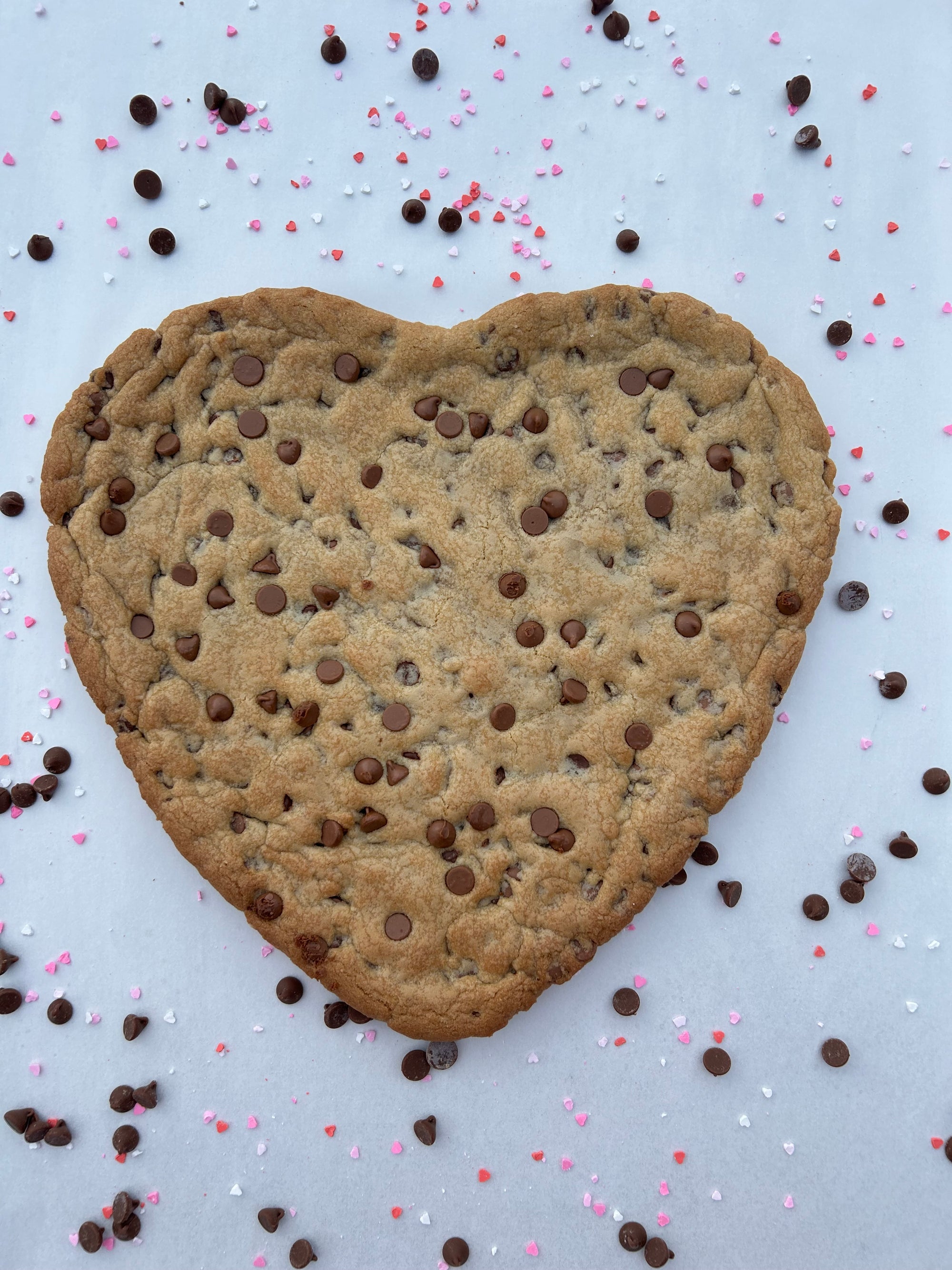 Mega heart cookie